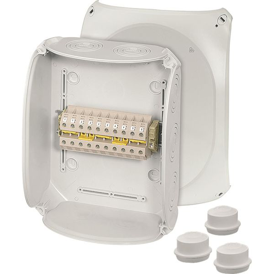 Hensel DK 2516 A Kytkentärasia liittimellä, CU/AL 16 mm