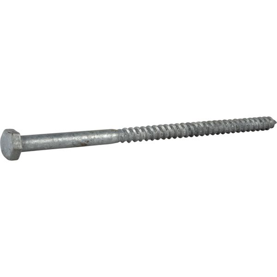 ESSVE 504437 Puuruuvi Ø8 mm, ranskalainen, T6S, FZV 160 mm, 25 kpl