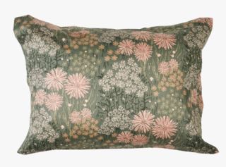 Monet Flower tyynyliina satiinipuuvillaa moniväri