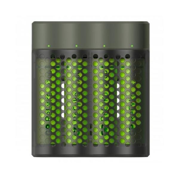 GP Batteries ReCyko Speed M451 Akkulaturi AA-paristoilla