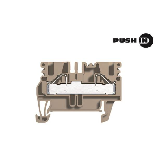 Weidmüller PDU 2,5/4 Läpivientiriviliitin Tyyppi: PDU 2,5/4
