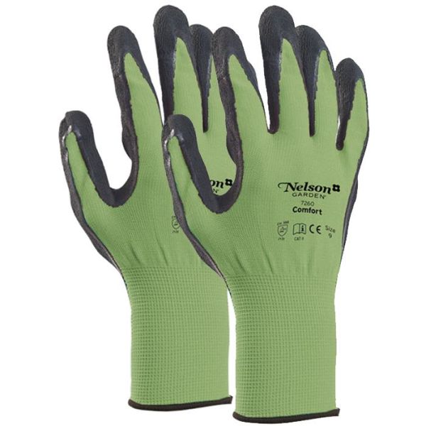 Nelson Garden Comfort Käsineet limenvihreä 6