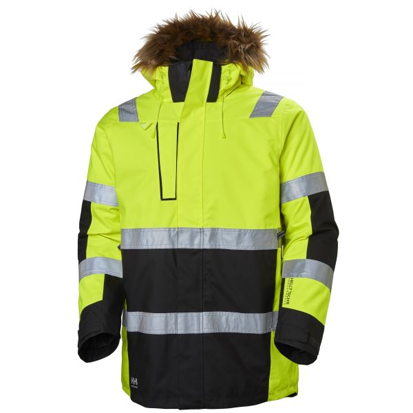 Helly Hansen Workwear Alna Talviparka huomioväri, keltainen/musta XS