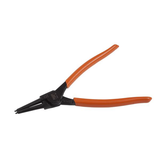 Bahco 0034499 Lukkorengaspihdit ulospäin, suora 10-25 mm