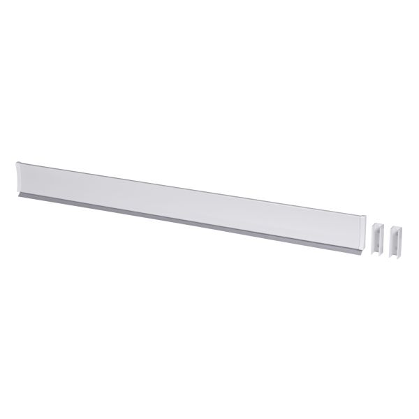 Leijma 8109 Suihkukynnys suora, valkoinen 110 cm