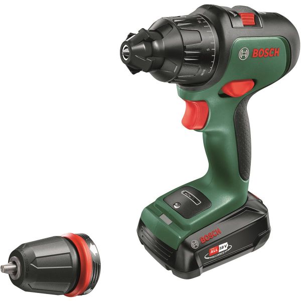 Bosch DIY Advanced Impact 18 Iskevä ruuvinväännin sis. 2 kpl 2,5 Ah akkua ja laturin