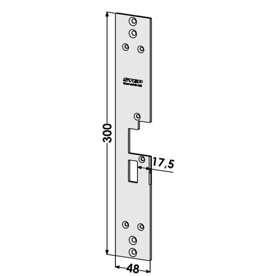 STEP ST1802-A Tolppa Mallille Connect/Modul Vasen