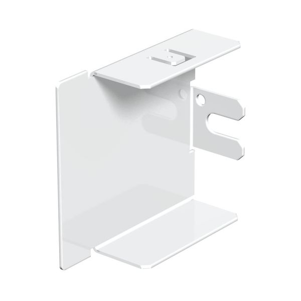 Obo Bettermann 6249795 Päätykappale valkoinen teräslevy 60 x 60 mm