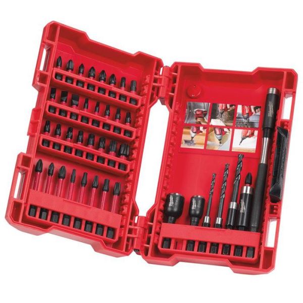Milwaukee 4932430908 Shockwave Ruuvikärkisarja 40 osaa