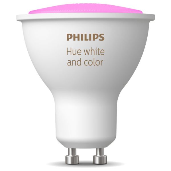 Philips Hue White and Color Ambiance LED-valo 5.7W, GU10