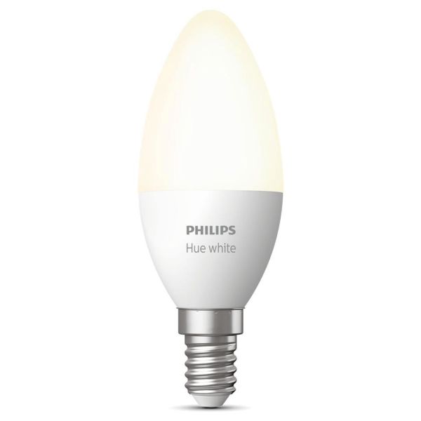 Philips Hue White LED-valo 5.5W, E14, B39