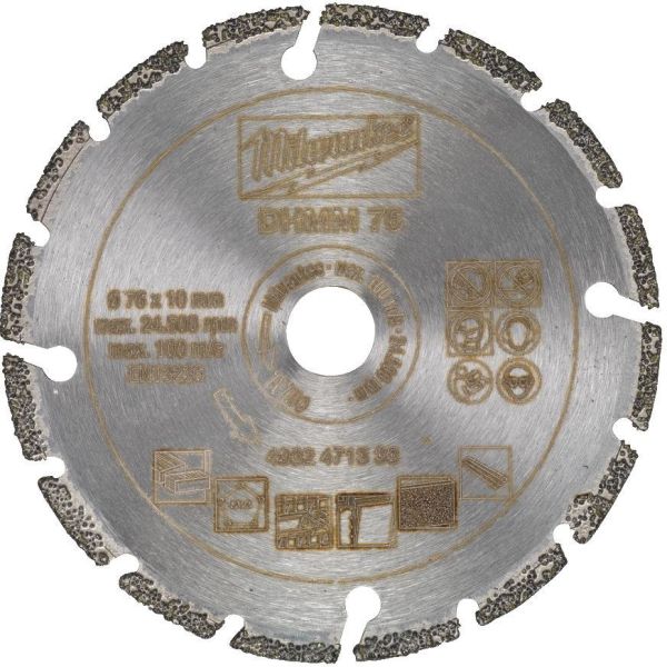 Milwaukee DHHM 76 Timanttikatkaisulaikka Ø 76 mm