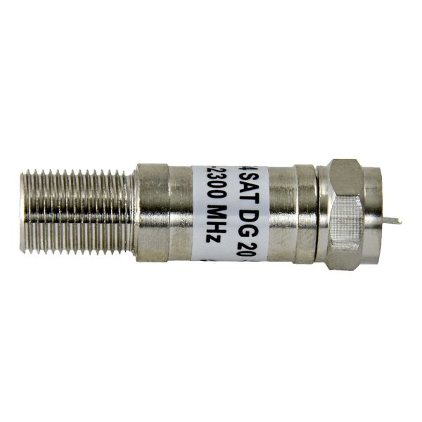 Televes 400554 Vaimennin F-naaras-F-koiras 20 dB