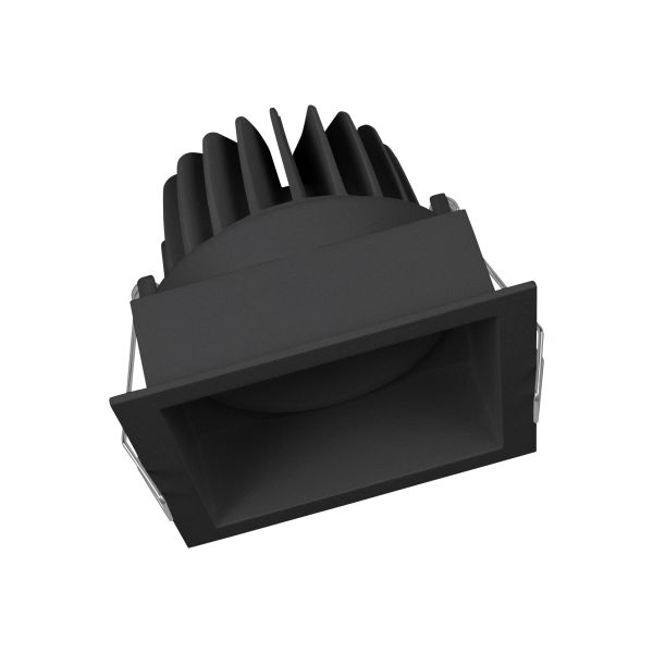 LEDVANCE Spot Square Kohdevalaisin 8 W, 3000 K, 36° Musta