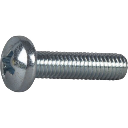 ESSVE 61069645 Koneruuvi M5, kupukantainen, kiiltosinkitty M5 x 12 mm, 200 kpl/pakkaus