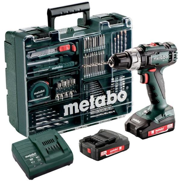 Metabo SB 18 L Set Iskuporakone sis. lisäosasarjan, akut ja laturin