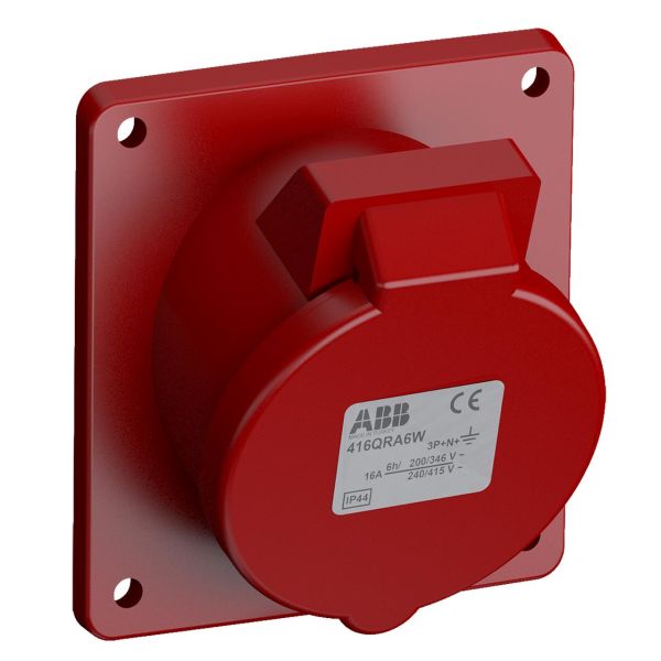 ABB 2CMA102328R1000 Paneelin ulostulo pikaliitettävä, tärinänkestävä Kulma, 5-nastainen, 16 A