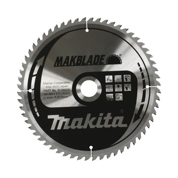 Makita B-09020 Sahanterä 60T