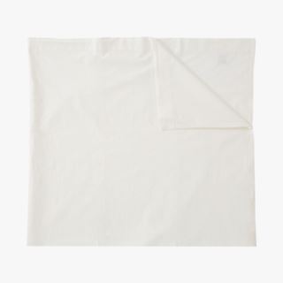 Percale lasten jerseylakana valkoinen