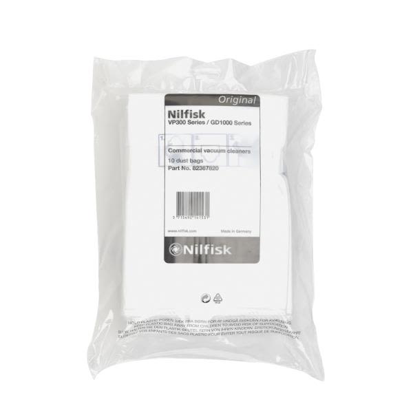 Nilfisk 82367820 Pölynimuripussi 10 kpl:n pakkaus