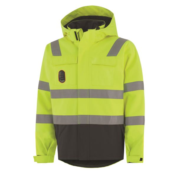 Helly Hansen Workwear Aberdeen Takki keltainen/graniitinharmaa S