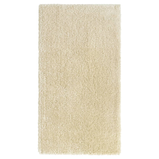 vidaXL Korkeanukkainen Shaggy matto beige 80x150 cm 50 mm