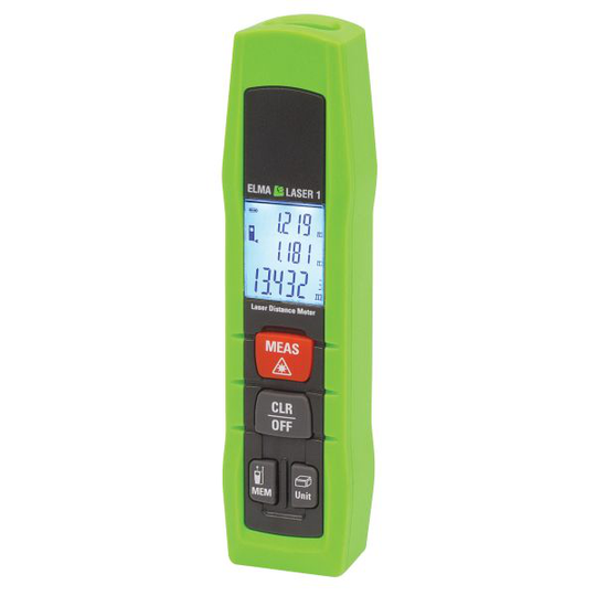 Elma Laser 1 mini Etäisyysmittari minilaseretäisyysmittari, Bluetooth