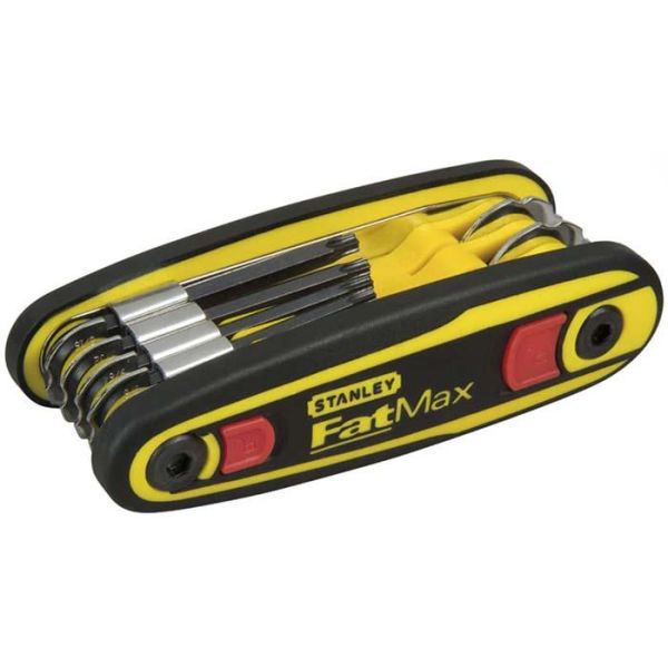 STANLEY 0-97-552 FatMax Kuusiokoloavainsarja 8 osaa, 1,5-8 mm