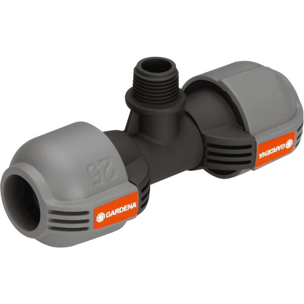 Gardena 2786-20 T-liitin 25 mm x 1/2", ulkokierre