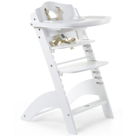 CHILDHOME 2-in-1 Syöttötuoli Lambda 3 valkoinen