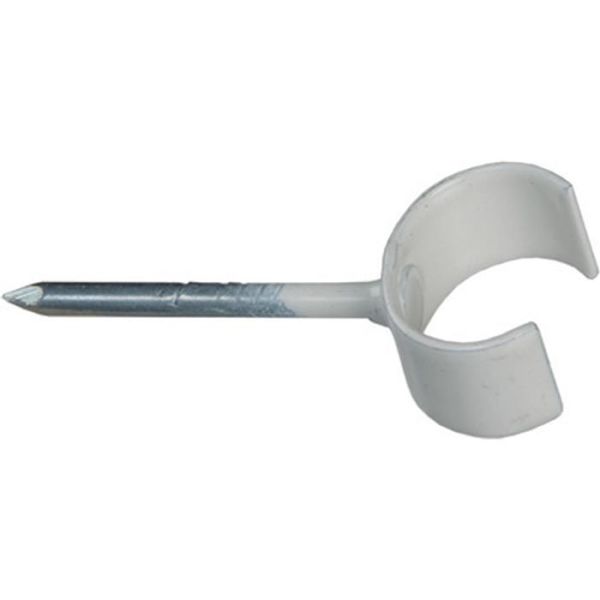Schneider Electric TKK 8-12 V Naulakiinnike 8-12 mm, valkoinen, 100 kpl Naulan pituus 25 mm (ruuvinaula)