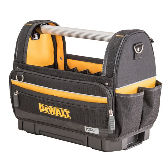 Dewalt DWST82990-1 Työkalulaukku musta/keltainen, TSTAK