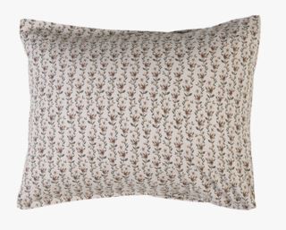 Ditsy percale tyynyliina oliivinvihreä
