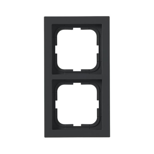 ABB Impressivo 1722F85-885 Peitelevy mattamusta, 85 mm 2-paikkainen