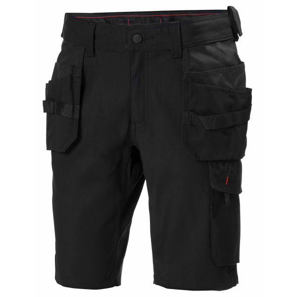 Helly Hansen Workwear Oxford Työshortsit musta, stretch C44