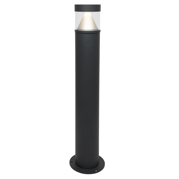 Hide-a-Lite Milo Pillar Tolppa 150°, 7,7W, IP65, h: 750 mm Antrasiitti, 3000K, 290, lm