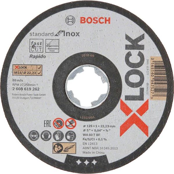 Bosch Standard for Inox Katkaisulaikka X-LOCK 115 × 1 × 22,23 mm