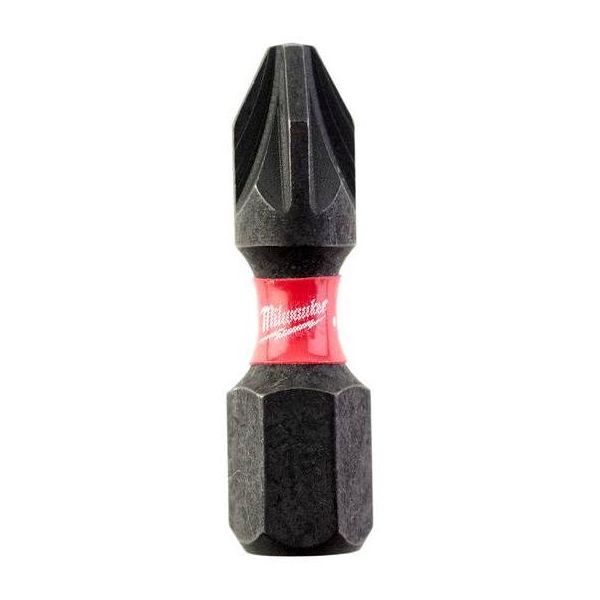 Milwaukee SHOCKWAVE Impact Duty PZ2 Ruuvikärjet 2 kpl:n pakkaus 25 mm