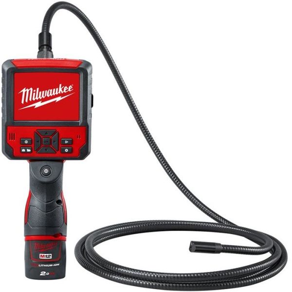 Milwaukee M12 ICAV3-201C Tutkimuskamera sis. 2,0 Ah:n akun ja laturin