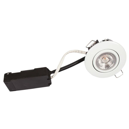 Scan Products Luna LP Downlight-valaisin ulkotilat, 2 700 K, 6,2 W Valkoinen