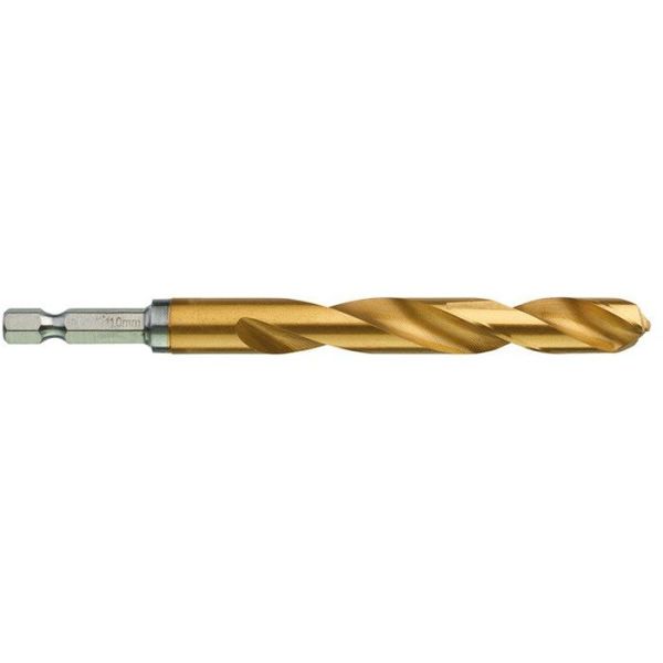 Milwaukee SHOCKWAVE Red Hex HSS-G TIN Metalliporanterä 1 kpl:n pakkaus 11 mm