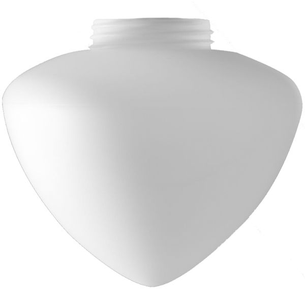 Ifö Electric 1-6128 Lasikupu 90 mm, matta opaali, valkoinen