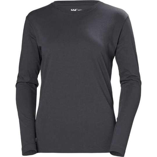 Helly Hansen Workwear Manchester Pitkähihainen paita tummanharmaa 2XL