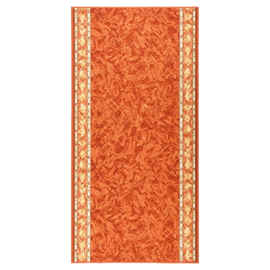 vidaXL Käytävämatto terrakotta 100x200 cm liukumaton