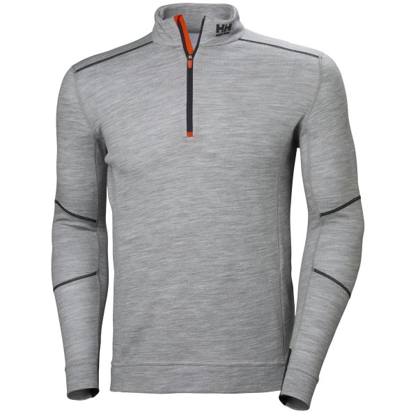 Helly Hansen Workwear Lifa Merino Aluspaita Harmaa Koko XS