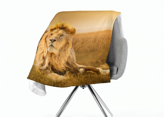 Torkkupeitto King of Beasts 150x200 cm