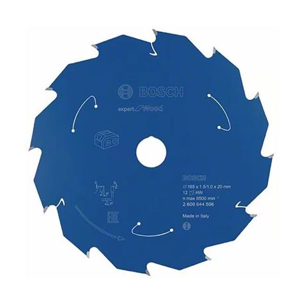 Bosch Expert for Wood Sahanterä 160x1,5x20 mm, 12T 160x1,5x20 mm, 12T