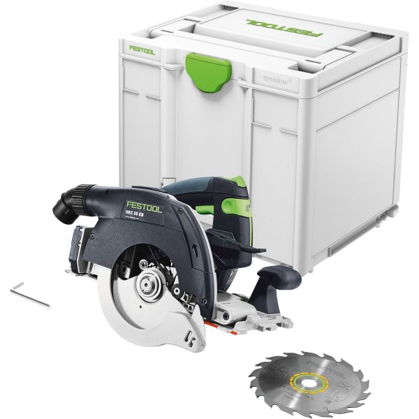Festool HKC 55 EB-Basic Pyörösaha ilman akkuja ja laturia