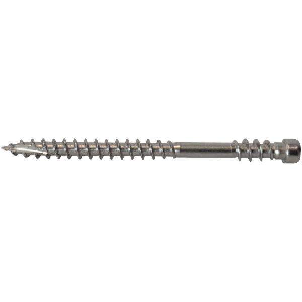 MFT 500300 Terassiruuvi 4,8 mm, TX15, haponkestävä A4, C5 4,8 x 60 mm, 250 kpl