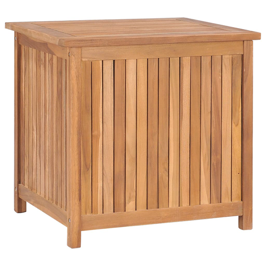 vidaXL Puutarhan säilytyslaatikko 60x50x58 cm täysi tiikki